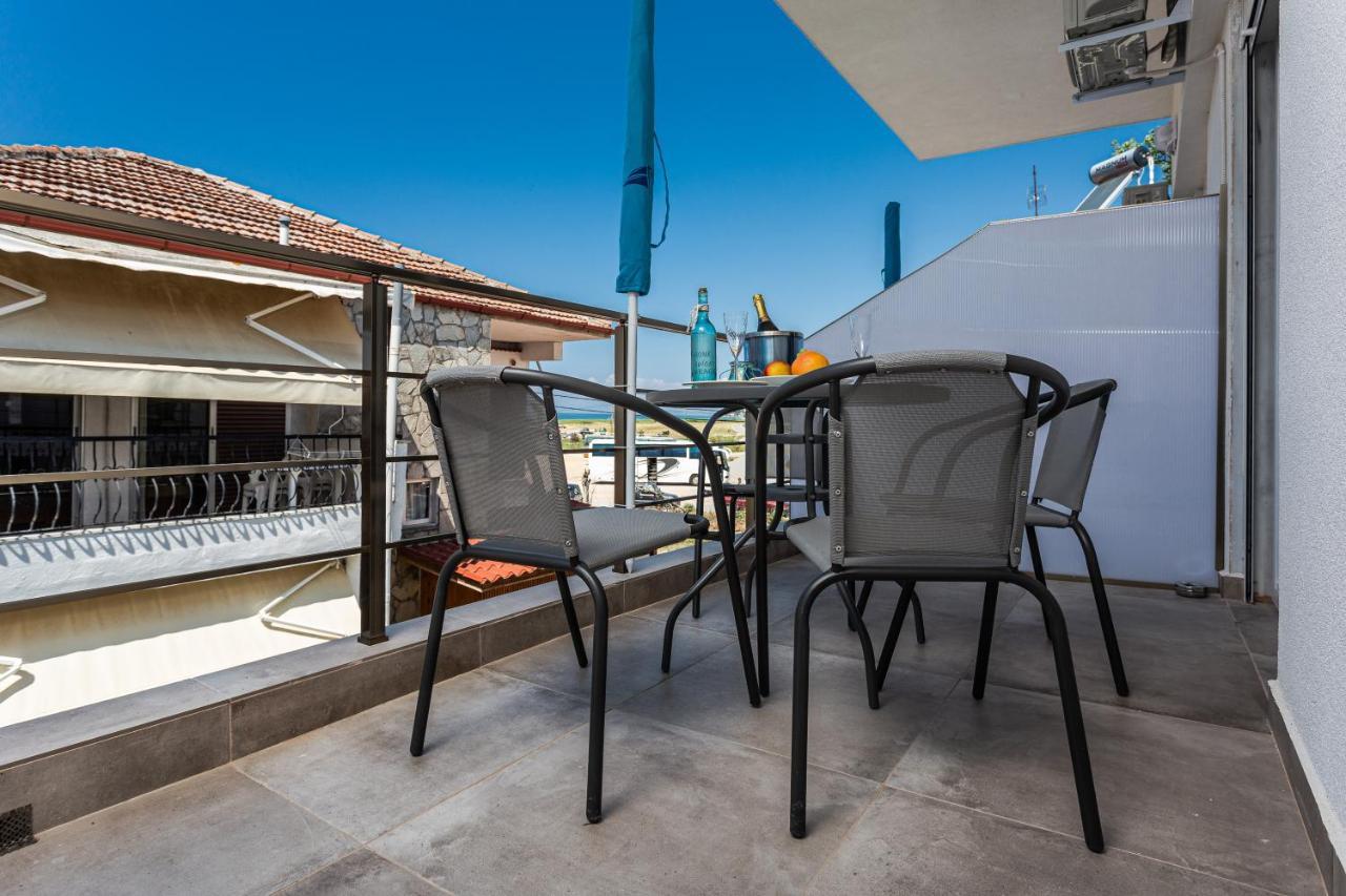 Halkidiki Beach Apartments 2 Nea Kalikratia Vergia Beach Nea Kallikrateia Luaran gambar