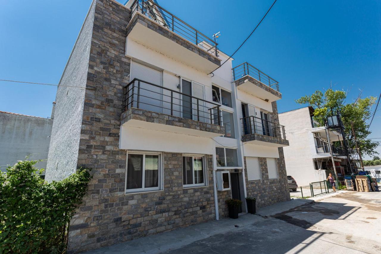 Halkidiki Beach Apartments 2 Nea Kalikratia Vergia Beach Nea Kallikrateia Luaran gambar